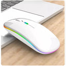 Mouse Sem Fio Recarregável | Via Wireless e com Led