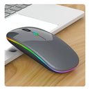 Mouse Sem Fio Recarregável | Via Wireless e com Led