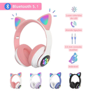 Fone de Ouvido Orelhinhas de Gato Bluetooth | Estilo, som e diversão