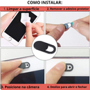Protetor de câmera | Sua privacidade protegida em um simples deslizar