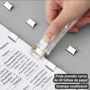 Clipes para Papel Reutilizáveis Sem Danificar