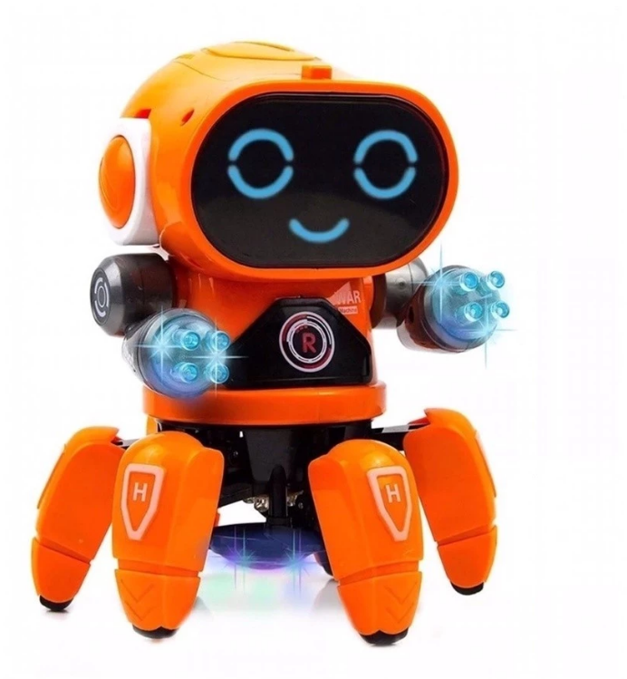 Robô Max Dancing | Som, luz e movimento