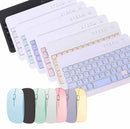 Kit Teclado e Mouse Sem Fio Bluetooth