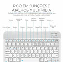 Kit Teclado e Mouse Sem Fio Bluetooth