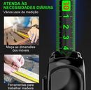 Trena Métrica Fita 10M Fluorescente