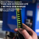 Trena Métrica Fita 10M Fluorescente